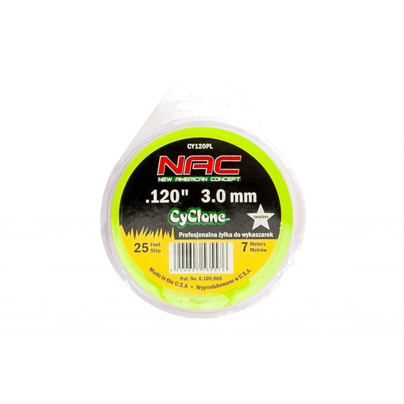 Żyłka tnąca 3,2mm CY120PL gwiazdka - 1